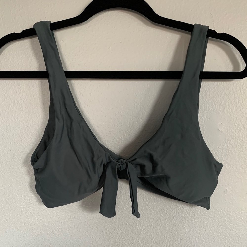 Knot Front Bikini Set